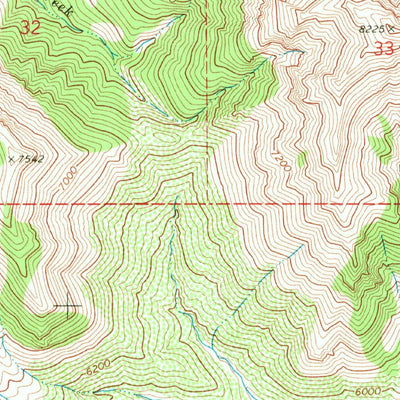 United States Geological Survey Walling Reef, MT (1968, 24000-Scale) digital map