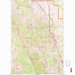 United States Geological Survey Walling Reef, MT (1995, 24000-Scale) digital map