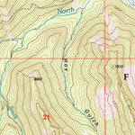 United States Geological Survey Walling Reef, MT (1995, 24000-Scale) digital map
