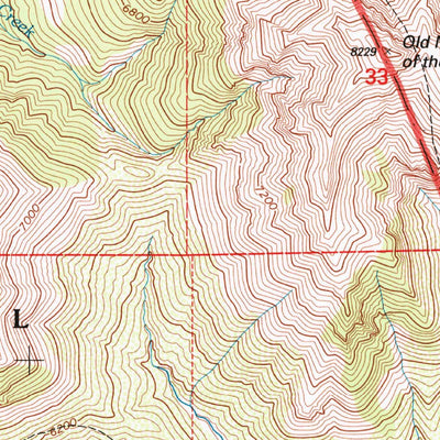 United States Geological Survey Walling Reef, MT (1995, 24000-Scale) digital map