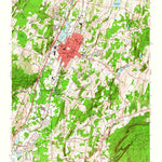 United States Geological Survey Wallingford, CT (1954, 24000-Scale) digital map