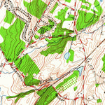 United States Geological Survey Wallingford, CT (1954, 24000-Scale) digital map