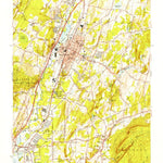 United States Geological Survey Wallingford, CT (1954, 31680-Scale) digital map