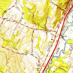United States Geological Survey Wallingford, CT (1954, 31680-Scale) digital map