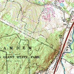 United States Geological Survey Wallingford, CT (1967, 24000-Scale) digital map