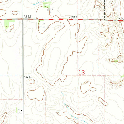 United States Geological Survey Wallingford, IA (1972, 24000-Scale) digital map