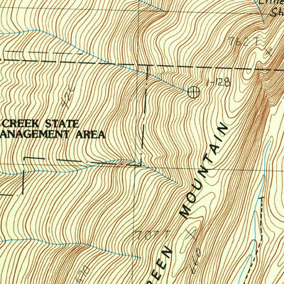 United States Geological Survey Wallingford, VT (1986, 24000-Scale) digital map