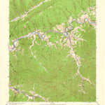 United States Geological Survey Wallins Creek, KY (1954, 24000-Scale) digital map