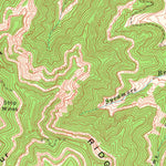 United States Geological Survey Wallins Creek, KY (1974, 24000-Scale) digital map
