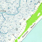 United States Geological Survey Wallops Island, VA (1942, 24000-Scale) digital map