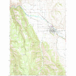 United States Geological Survey Wallowa, OR (1964, 24000-Scale) digital map