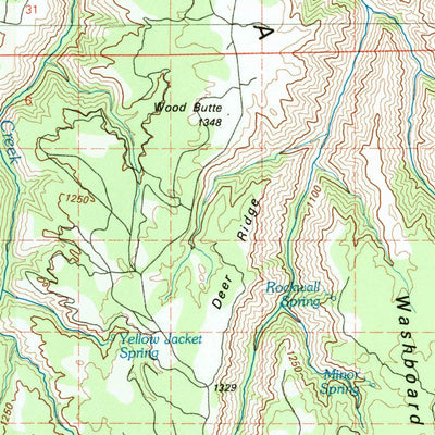 United States Geological Survey Wallowa, OR-WA (1982, 100000-Scale) digital map