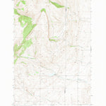 United States Geological Survey Wallrock, MT (1951, 24000-Scale) digital map