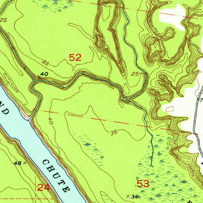 United States Geological Survey Walls, LA (1954, 24000-Scale) digital map