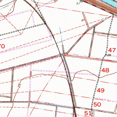 United States Geological Survey Walls, LA (1963, 24000-Scale) digital map