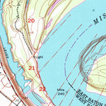 United States Geological Survey Walls, LA (1963, 24000-Scale) digital map