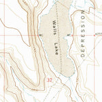 United States Geological Survey Walls Lake, OR (1971, 24000-Scale) digital map