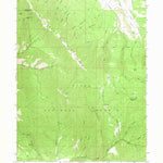 United States Geological Survey Wallsburg Ridge, UT (1967, 24000-Scale) digital map