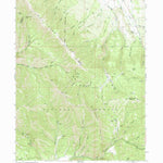 United States Geological Survey Wallsburg Ridge, UT (1993, 24000-Scale) digital map