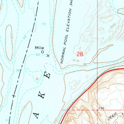 United States Geological Survey Wallula, WA-OR (1964, 24000-Scale) digital map