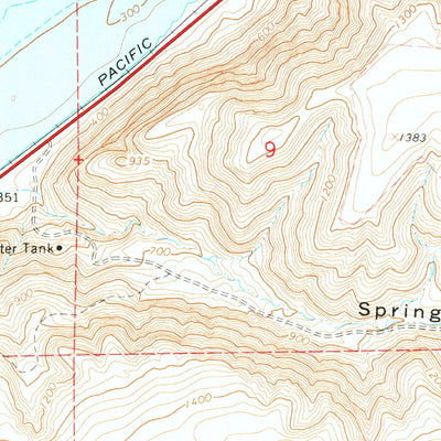 United States Geological Survey Wallula, WA-OR (1964, 24000-Scale) digital map