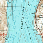 United States Geological Survey Wallula, WA-OR (1992, 24000-Scale) digital map