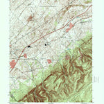 United States Geological Survey Walnut Bottom, PA (1999, 24000-Scale) digital map