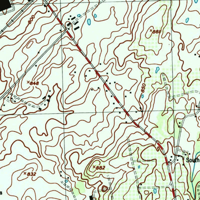 United States Geological Survey Walnut Bottom, PA (1999, 24000-Scale) digital map