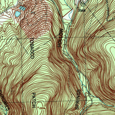 United States Geological Survey Walnut Bottom, PA (1999, 24000-Scale) digital map