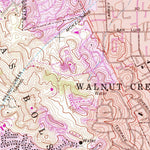 United States Geological Survey Walnut Creek, CA (1959, 24000-Scale) digital map