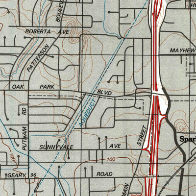 United States Geological Survey Walnut Creek, CA (1993, 24000-Scale) digital map