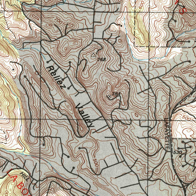 United States Geological Survey Walnut Creek, CA (1993, 24000-Scale) digital map