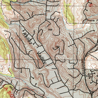 United States Geological Survey Walnut Creek, CA (1995, 24000-Scale) digital map