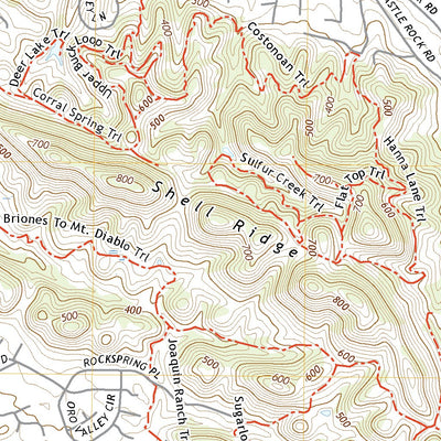 United States Geological Survey Walnut Creek, CA (2021, 24000-Scale) digital map