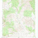 United States Geological Survey Walnut Grove, AZ (1969, 24000-Scale) digital map