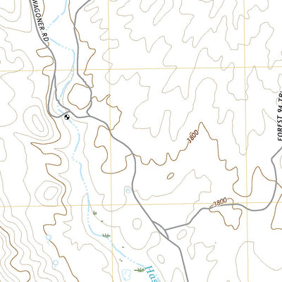 United States Geological Survey Walnut Grove, AZ (2021, 24000-Scale) digital map