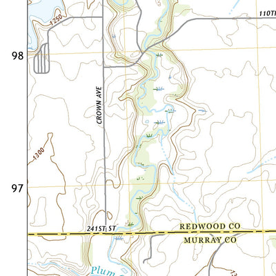 United States Geological Survey Walnut Grove, MN (2022, 24000-Scale) digital map