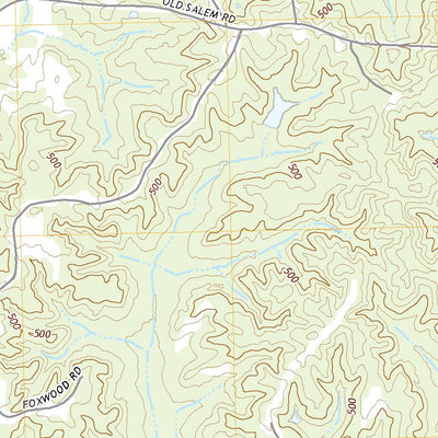 United States Geological Survey Walnut Grove, MS (2020, 24000-Scale) digital map