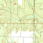 United States Geological Survey Walnut Hill, FL-AL (1978, 24000-Scale) digital map