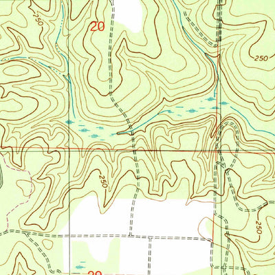 United States Geological Survey Walnut Hill, FL-AL (1978, 24000-Scale) digital map