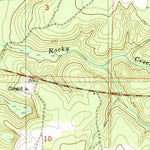 United States Geological Survey Walnut Hill, FL-AL (1978, 24000-Scale) digital map