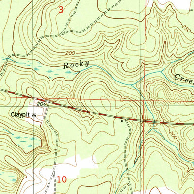 United States Geological Survey Walnut Hill, FL-AL (1978, 24000-Scale) digital map