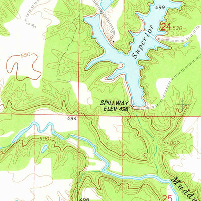 United States Geological Survey Walnut Hill, IL (1974, 24000-Scale) digital map