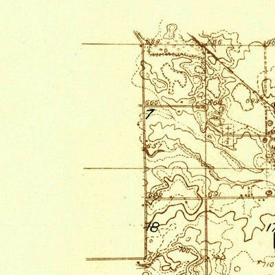 United States Geological Survey Walnut, IL (1930, 48000-Scale) digital map