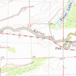 United States Geological Survey Walnut Lake, MS (1982, 24000-Scale) digital map