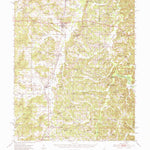 United States Geological Survey Walnut, MS-TN (1951, 62500-Scale) digital map