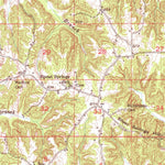 United States Geological Survey Walnut, MS-TN (1951, 62500-Scale) digital map