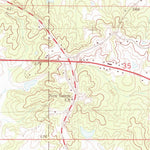 United States Geological Survey Walnut, MS-TN (1982, 24000-Scale) digital map
