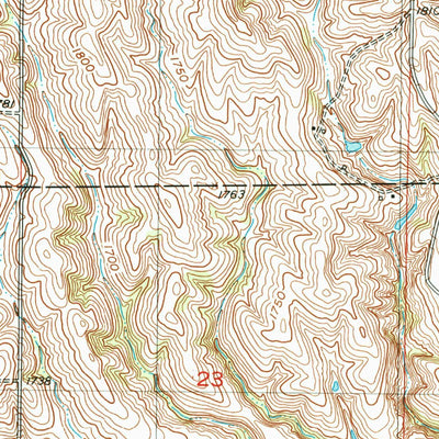 United States Geological Survey Walnut, NE (1954, 24000-Scale) digital map