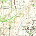 United States Geological Survey Walnut Ridge, AR (1968, 62500-Scale) digital map